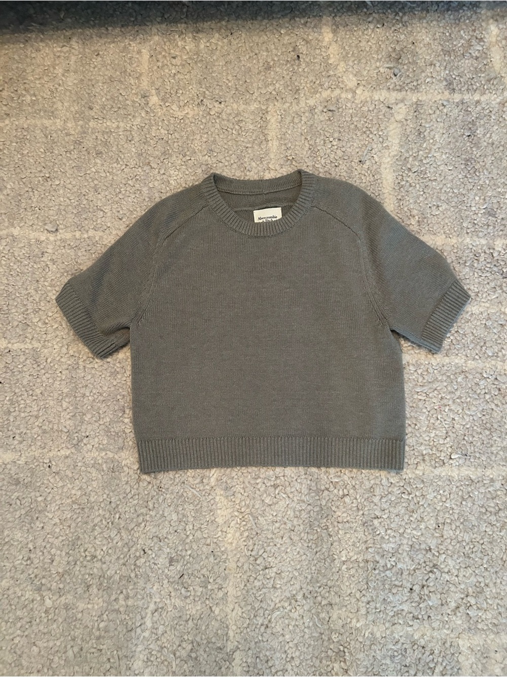 Abercrombie and Fitch Short Sleeve Crew Sweater Tee